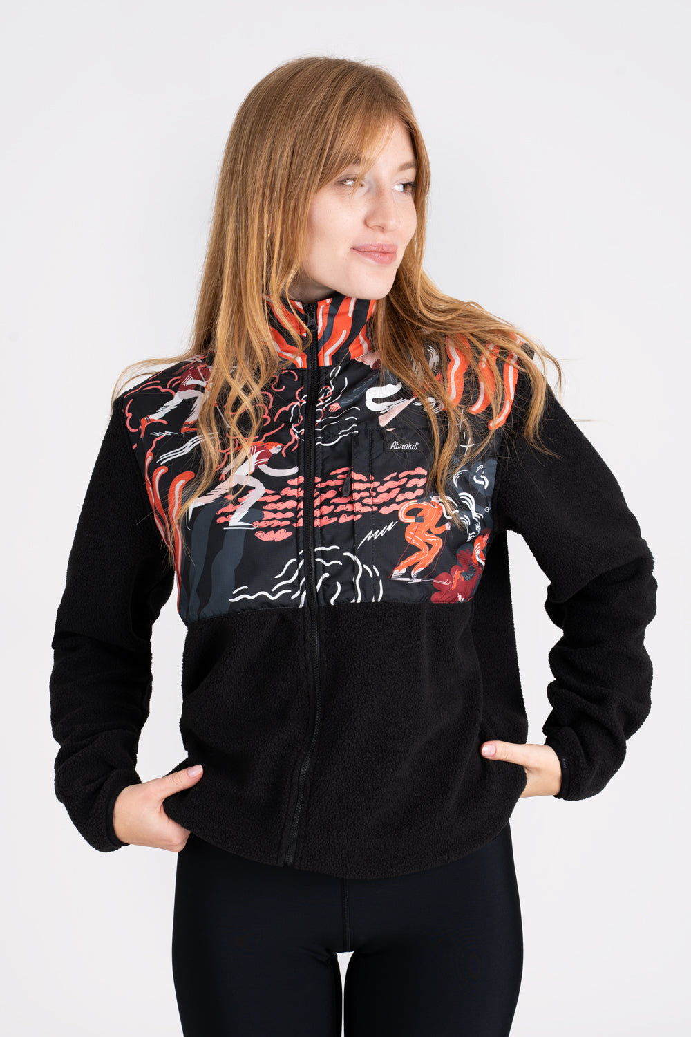 Sweatshirt Sporty with zipper