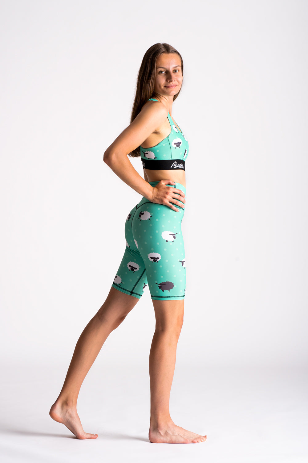 Shorts Schäfchen Midi